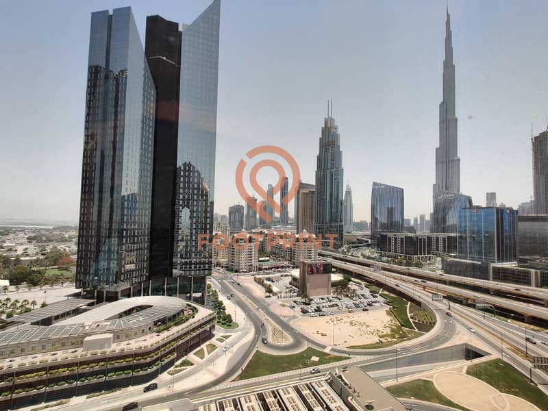 Fully Furnished| Burj Khalifa View| Chiller Free