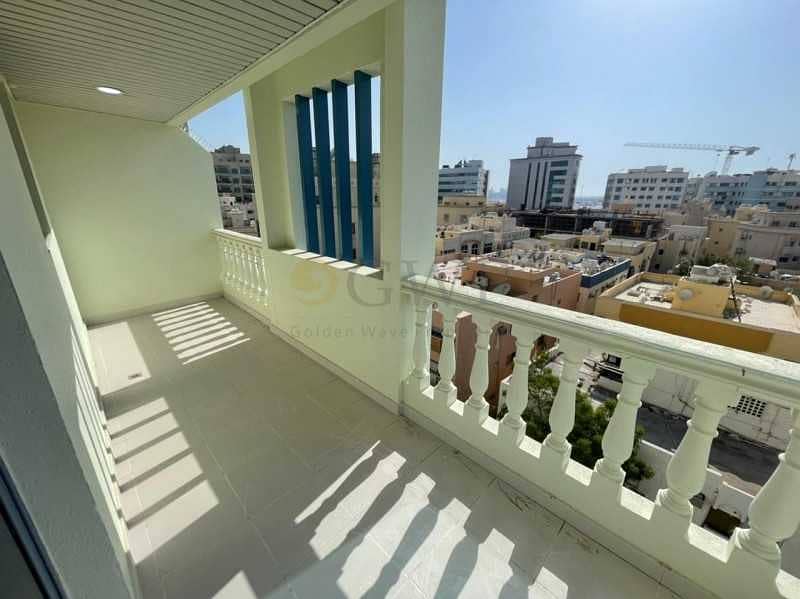 Large Studio l Balcony l 12 Chqs l No Commission