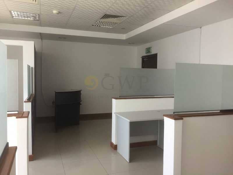 2 Quick Start Fitted Office with Partition near Metro