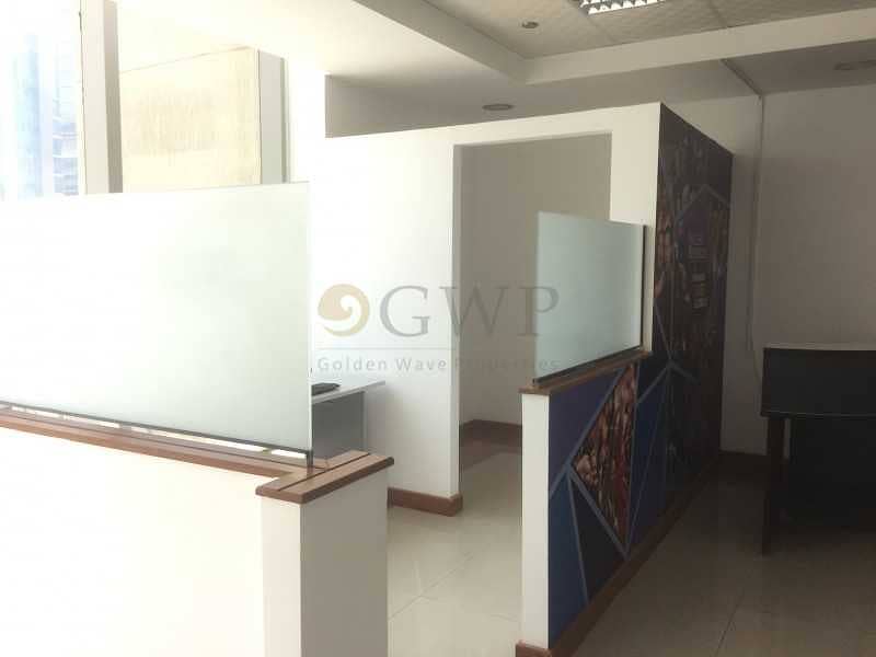 8 Quick Start Fitted Office with Partition near Metro