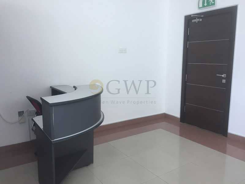 14 Quick Start Fitted Office with Partition near Metro