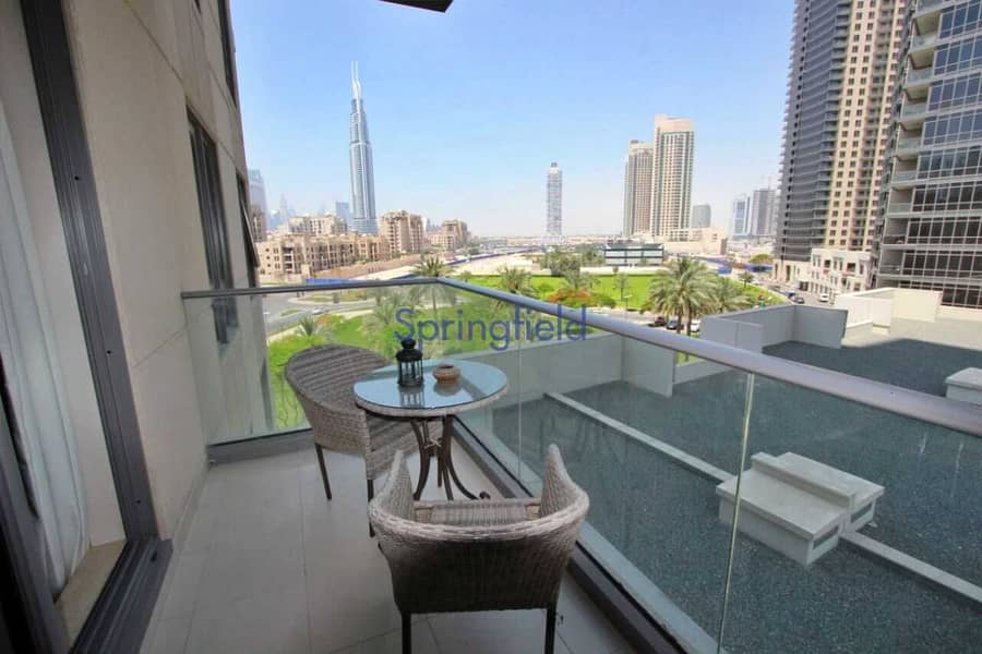 6 Upgarded Apt With Park/Pool Views| Furnished