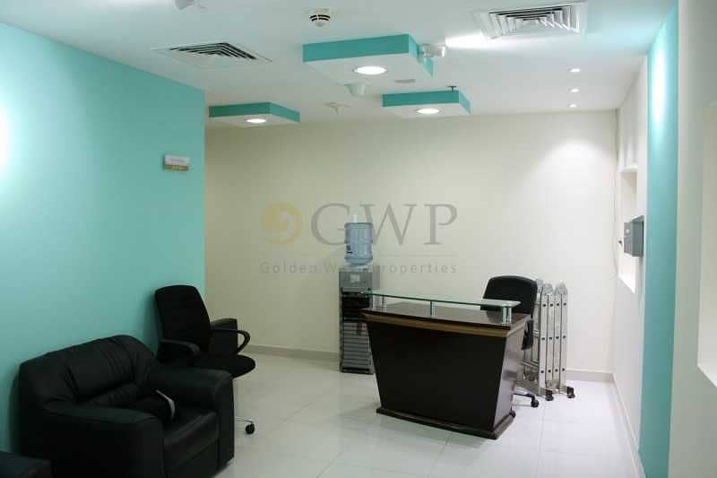 6 Fitted office with cabins I Lake view I JLT