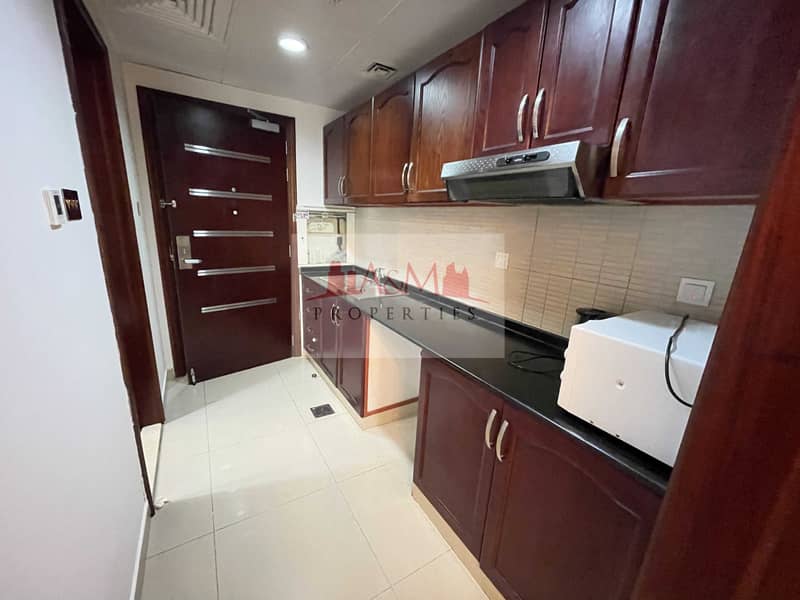 8 FURNISHED. : Studio Apartment including ADDC for AED 36