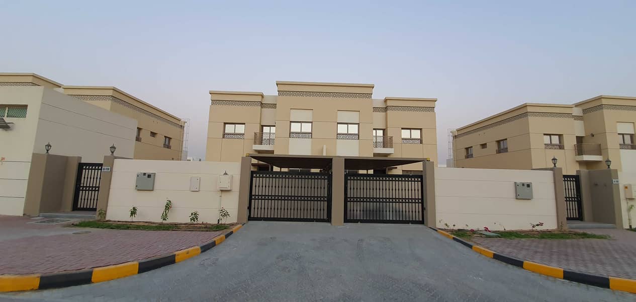 THE MOST LUXURY READY 5 BEDROOM Villa For Sale ( pay 10% now and 90% in 5year installment )10,000sqft,  Apposite al suyoh in Sharjah Garden City