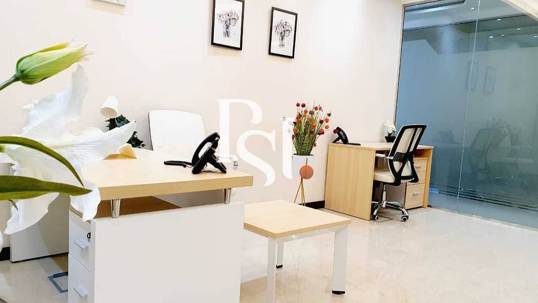 10 0% Commission/Fully Furnished Private Office Space