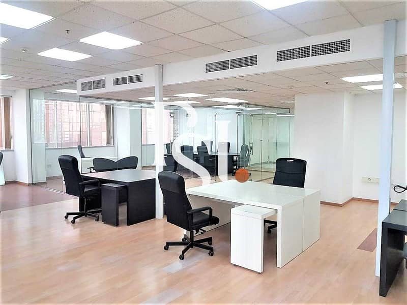 4 Fitted Office l Furnished l Partitioned