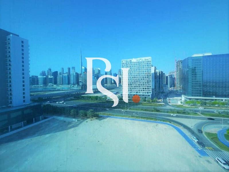 12 Fully Fitted/Office Space with Burj Khalifa view/