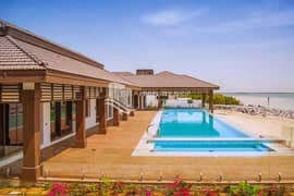 Elegant Duplex Finishing Villa with Beach Access