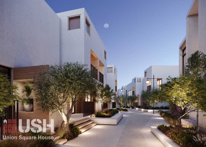 17 New Contemporary Townhouses | Emaar | Wadi River Behind Your House | Terrace Access