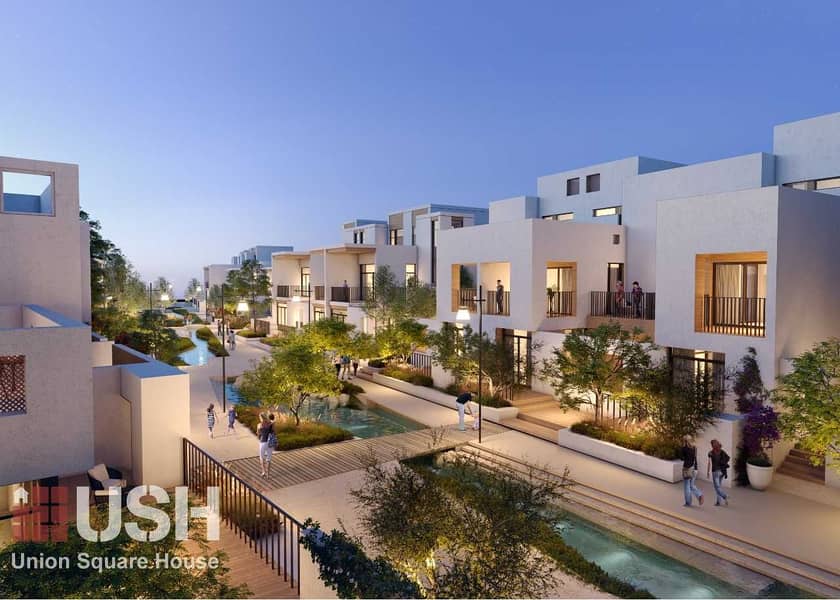 19 New Contemporary Townhouses | Emaar | Wadi River Behind Your House | Terrace Access