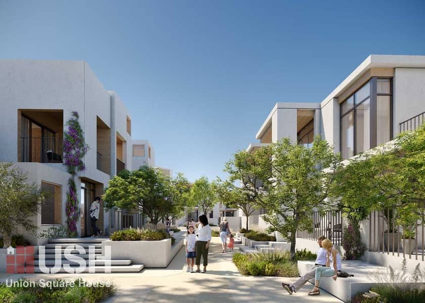 20 New Contemporary Townhouses | Emaar | Wadi River Behind Your House | Terrace Access