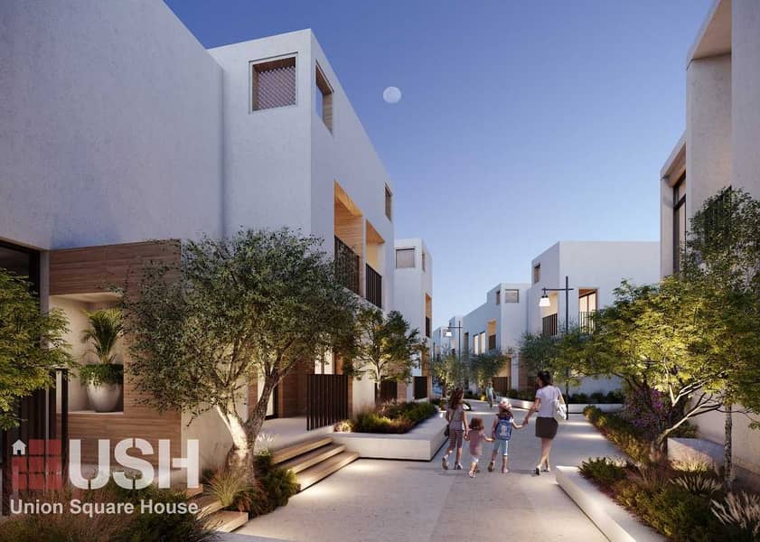 21 New Contemporary Townhouses | Emaar | Wadi River Behind Your House | Terrace Access
