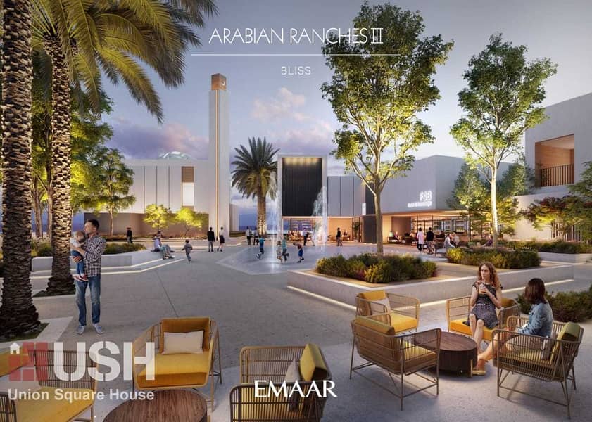 3 Urban Village Living by Emaar/ Terrace Townhouses