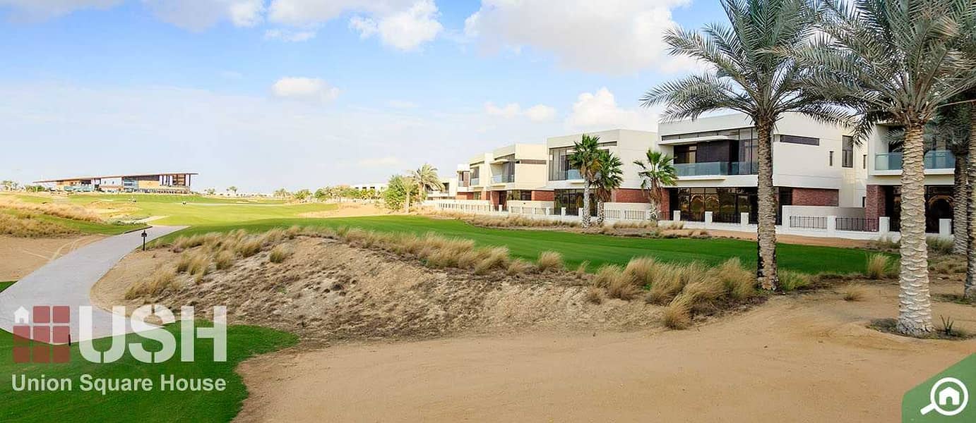 6 625 per sqft Golf course facing villa plot / Ready to move in community / Damac hills