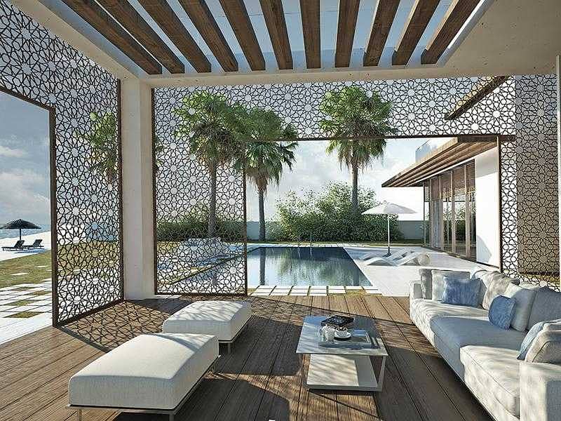 10 Exclusive corner luxury villa few meters from the beach