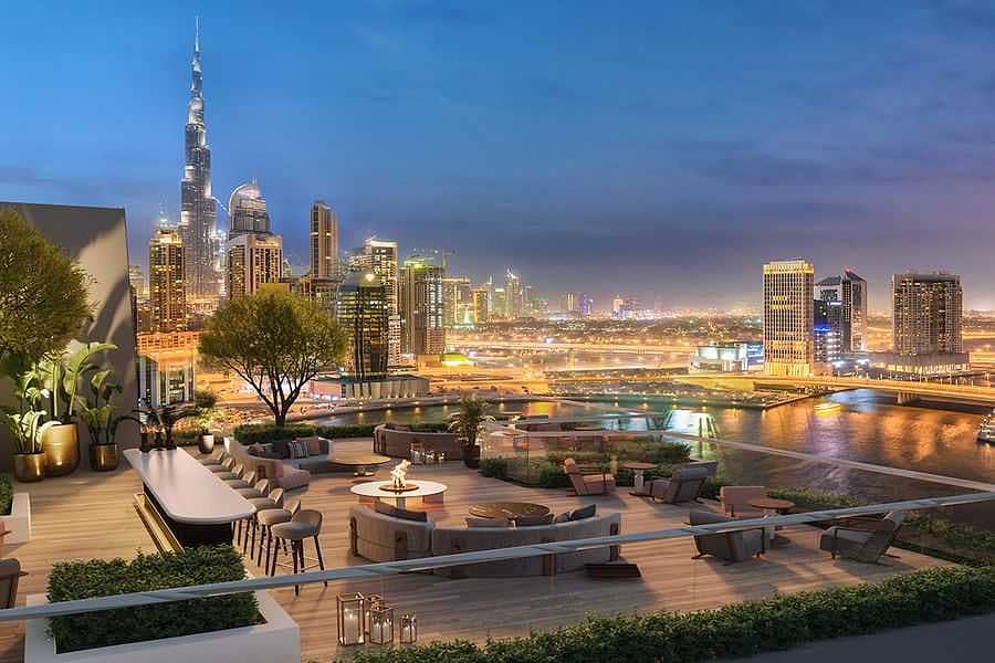 9 Burj Khalifa| Dubai canal view