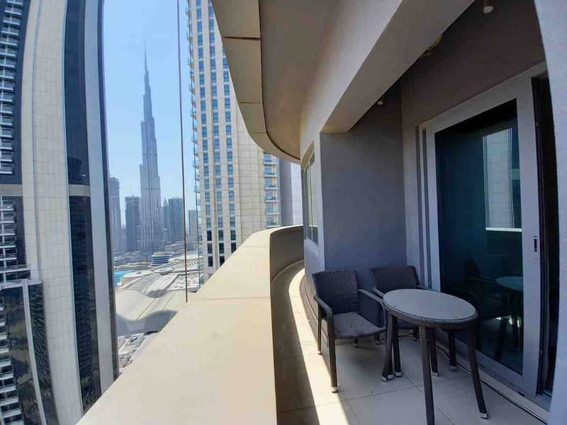 "Burj Khalifa & City View | Fully Furnished | Luxurious Home"