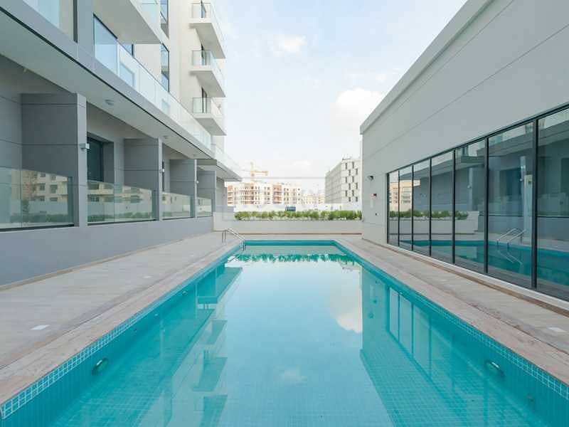 12 Attractive 2 B/R with Balcony | Open Kitchen | Swimming Pool & Gym | Al Barsha