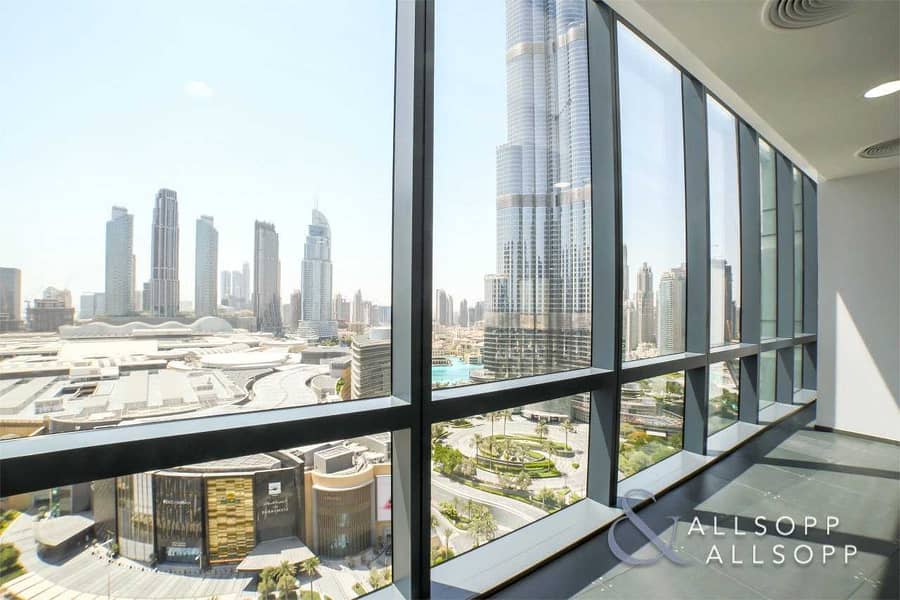 Burj Khalifa View | High Floor | Open Plan