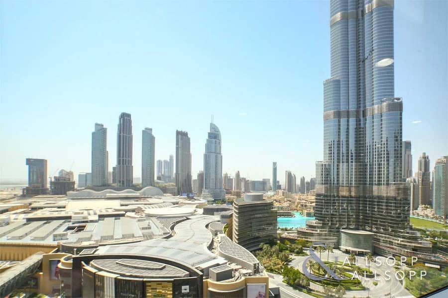 6 Burj Khalifa View | High Floor | Open Plan