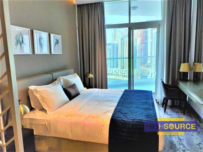 6 Brand New Studio | Fully Furnished with Balcony | Full Canal View