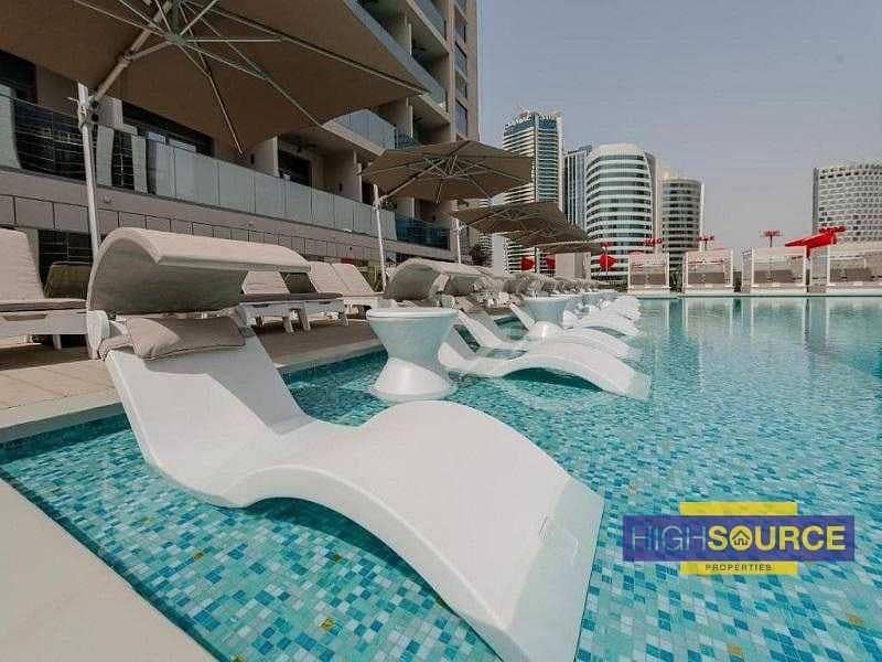 6 Full Facility Building Studio Apartment with Balcony for Rent in MAG 318 Business Bay | Only AED 50k