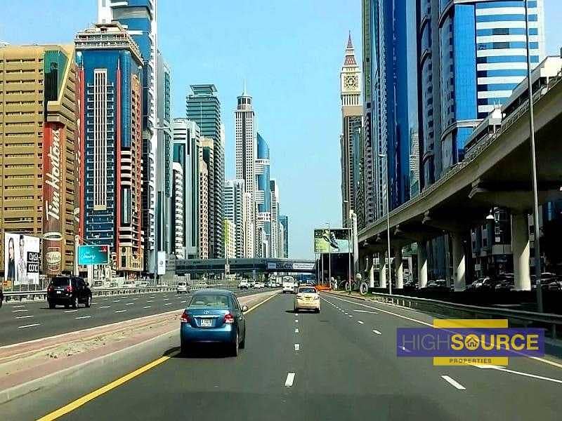 2 G+Unlimited | Mixed use land on Sheikh Zayed Road | Near Metro