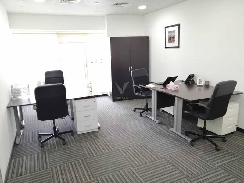 8 Multiple Offices | Fully Furnished and Equipped