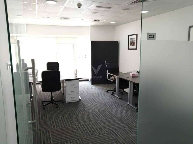 7 Fully Furnished Offices | Multiple Units | Sports City