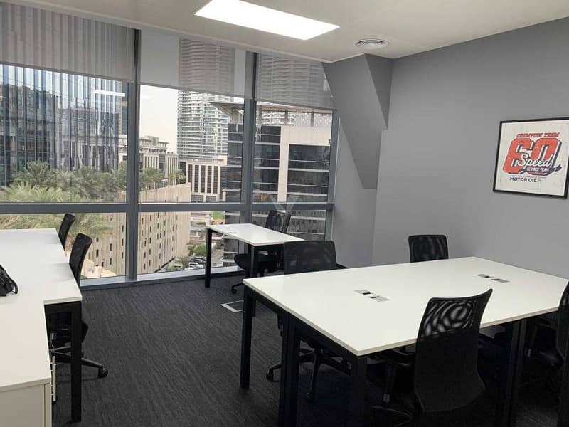 3 Stunningly Furnished Office | Downtown