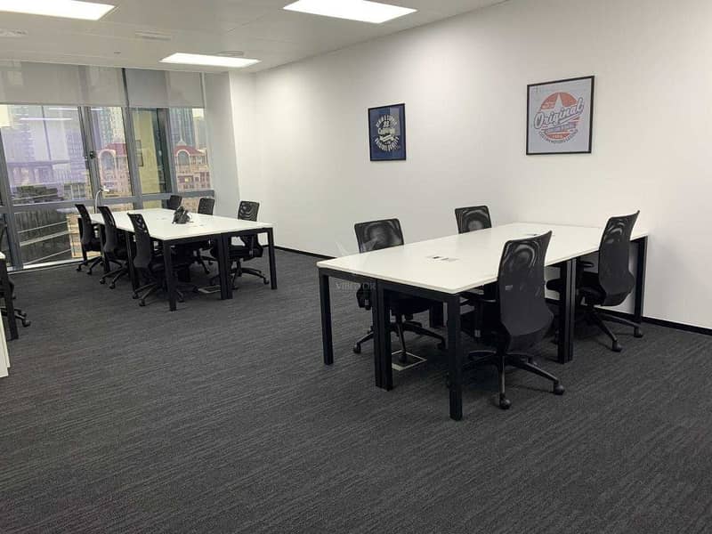 4 Stunningly Furnished Office | Downtown