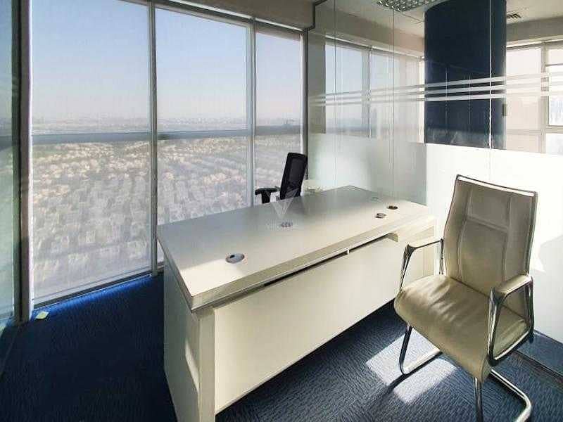 4 Vacant and Furnished Office with Partitions | Good Location
