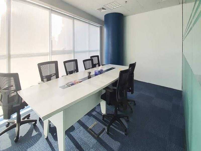 10 Vacant and Furnished Office with Partitions | Good Location