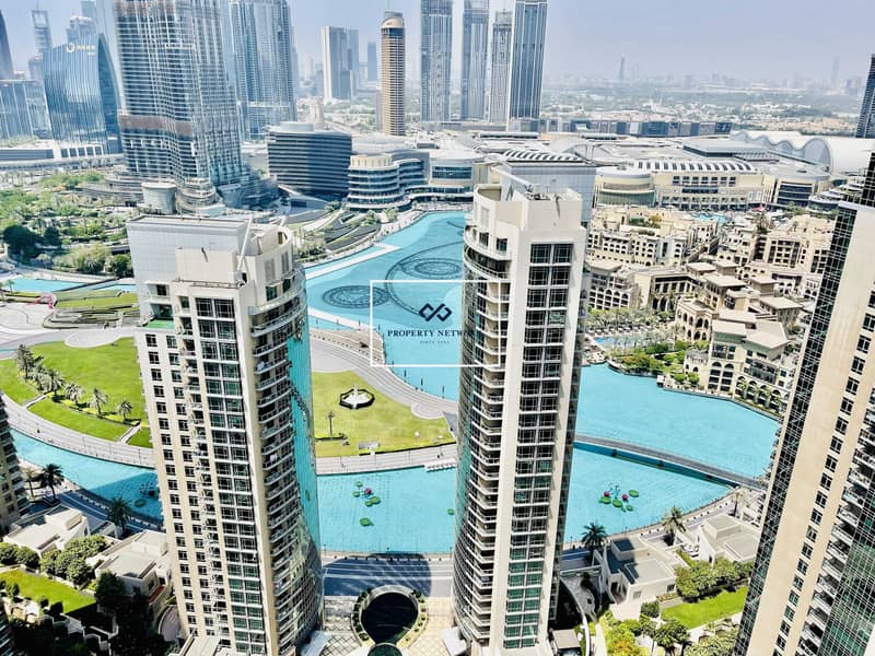 6 Spacious | Burj Khalifa view | High Floor | 2Bed