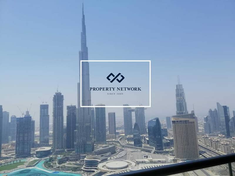 9 Higher Floor| Full Burj and Fountain View |Balcony