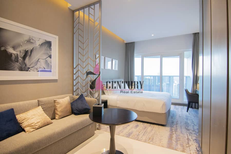 Luxury Furnished | With Balcony | Studio Apartment
