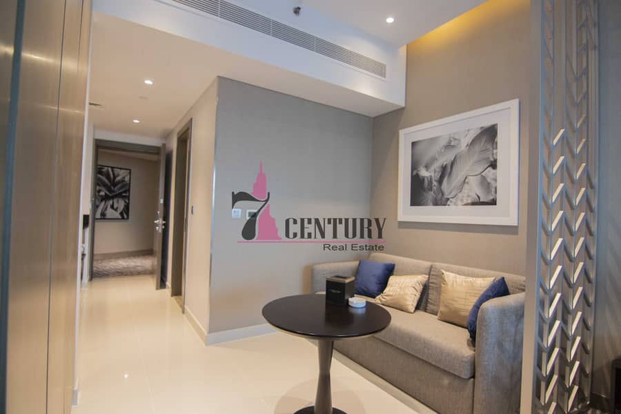 2 Luxury Furnished | With Balcony | Studio Apartment
