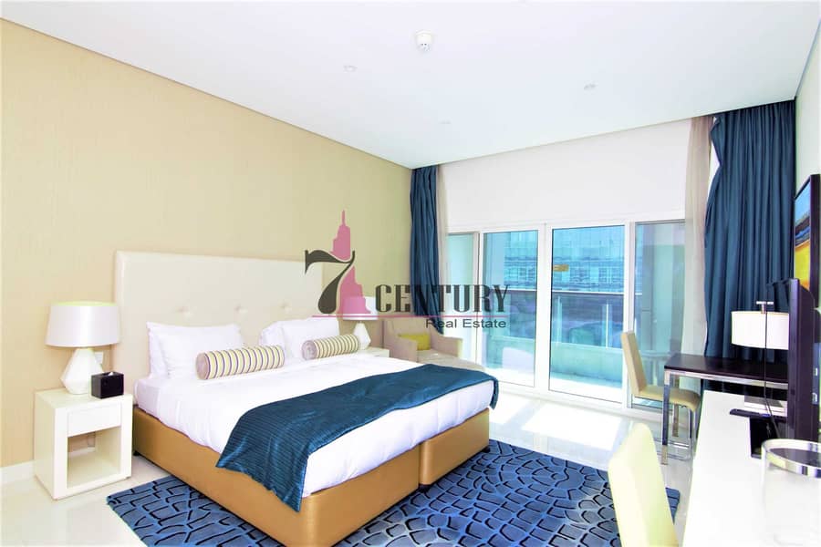 For Sale Studio Apt | With Balcony | Furnished