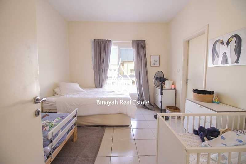 8 Type 4E with big plot, 2 Min Walk to Pool and Lake|2 BR + Maid