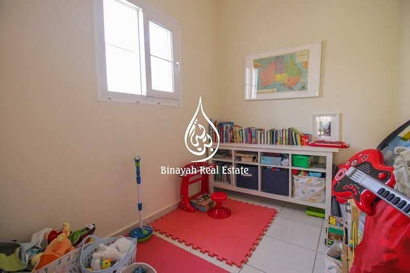 13 Type 4E with big plot, 2 Min Walk to Pool and Lake|2 BR + Maid