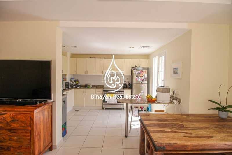 17 Type 4E with big plot, 2 Min Walk to Pool and Lake|2 BR + Maid