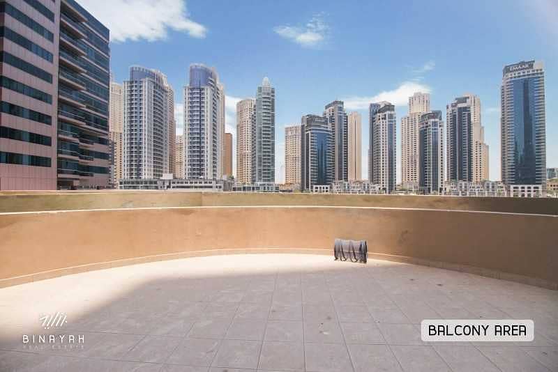 18 BEAUTIFUL LARGE TERRACE| 3BHK|MARINA VIEW