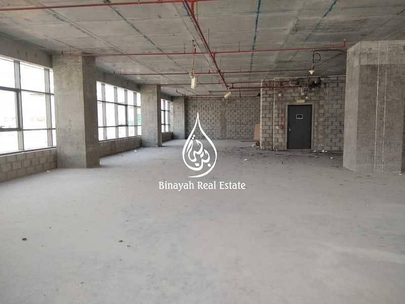 7 Spacious Office| Unfurnished|Shell and Core|