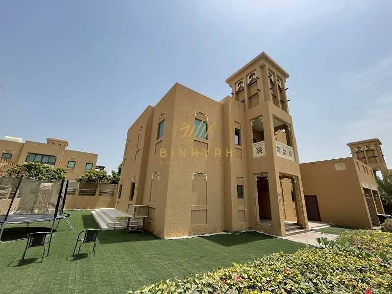 2 Dubai Style|3bed+M villa|Vacant on August |Back to  back
