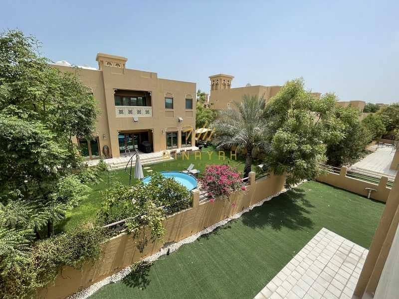 30 Dubai Style|3bed+M villa|Vacant on August |Back to  back