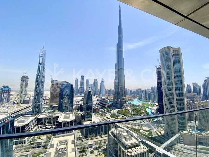 3 03 Series | Burj View| Furnished| Large Balcony |