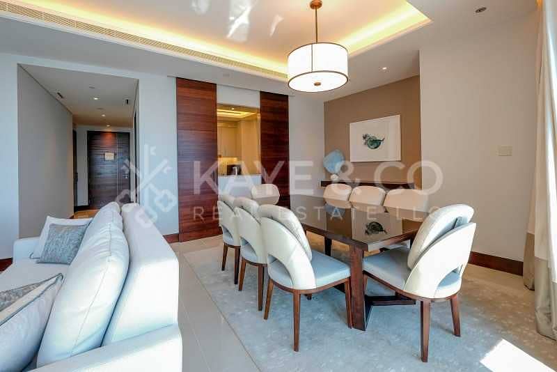 4 03 Series | Burj View| Furnished| Large Balcony |