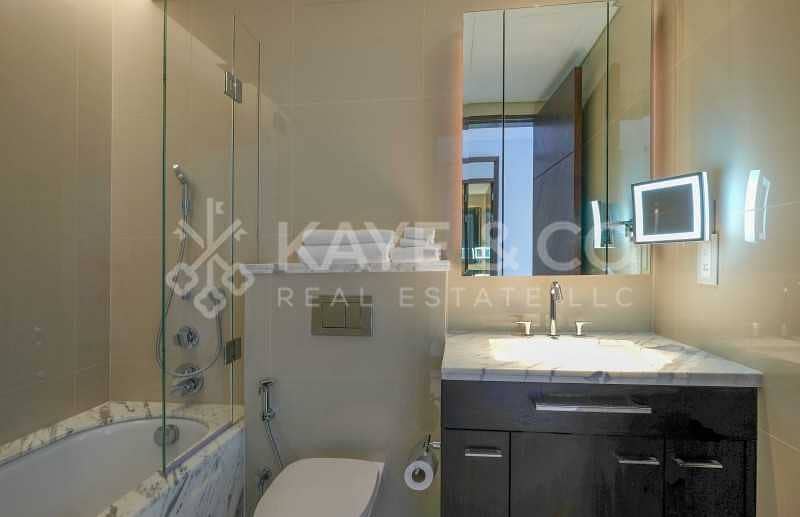 10 03 Series | Burj View| Furnished| Large Balcony |