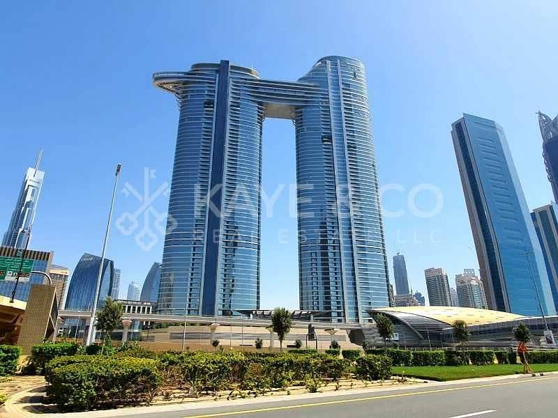 15 03 Series | Burj View| Furnished| Large Balcony |
